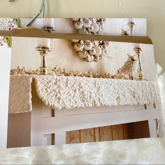 🎄Pier 1 Mantel Scarf!